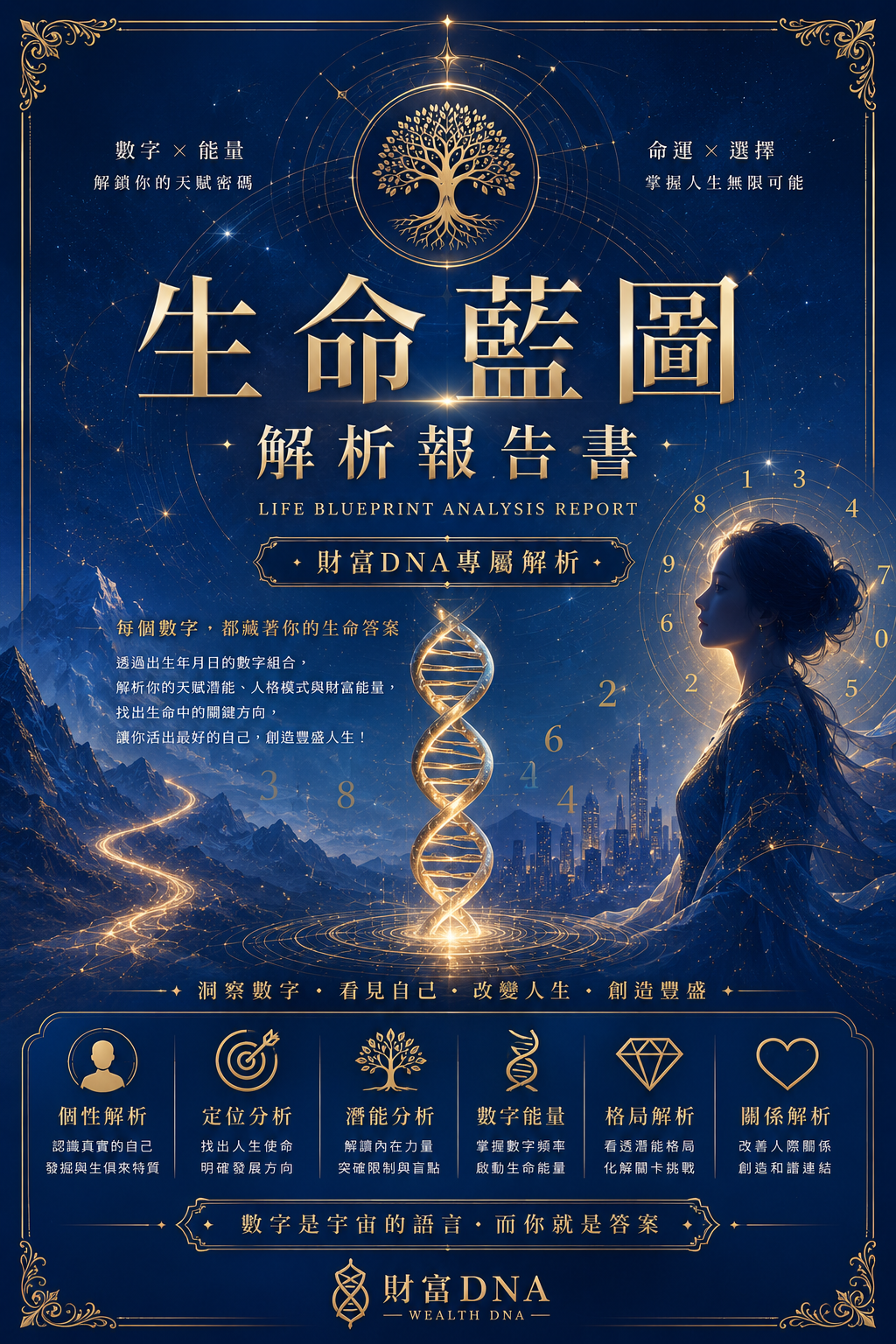 生命藍圖解析報告書